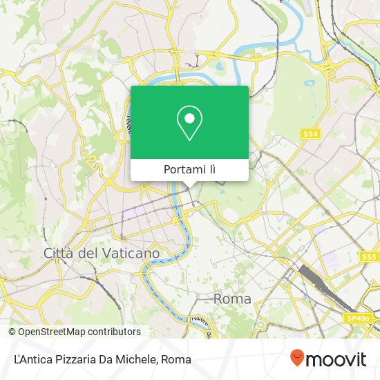 Mappa L'Antica Pizzaria Da Michele