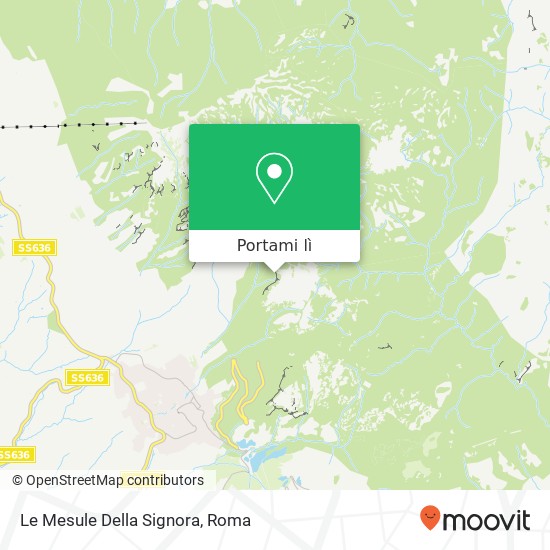 Mappa Le Mesule Della Signora