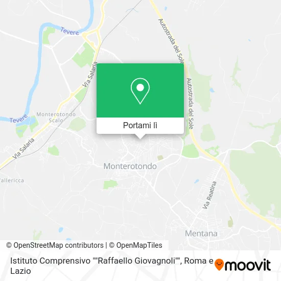 Mappa Istituto Comprensivo "Raffaello Giovagnoli"