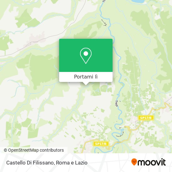 Mappa Castello Di Filissano