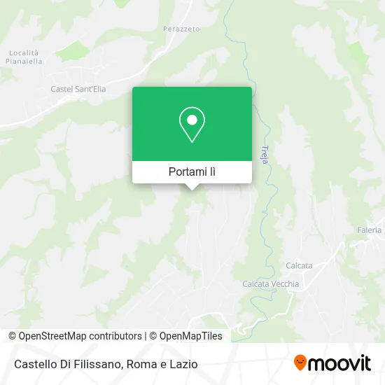 Mappa Castello Di Filissano