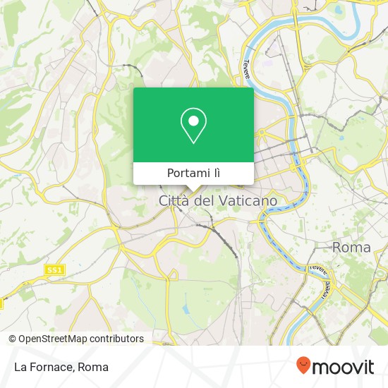 Mappa La Fornace