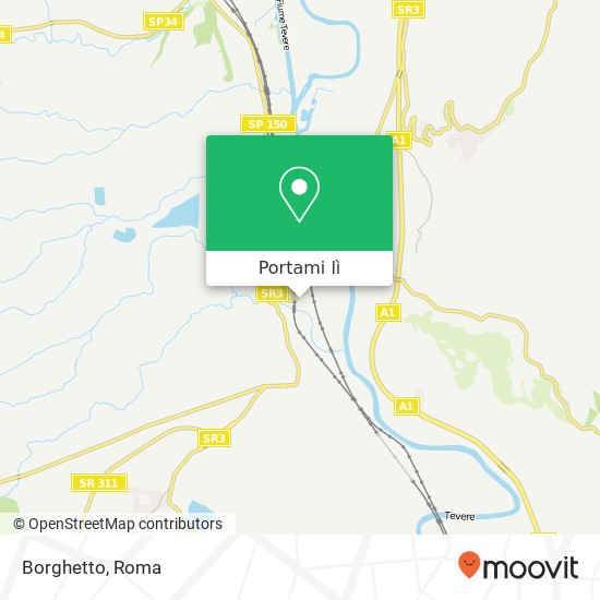 Mappa Borghetto