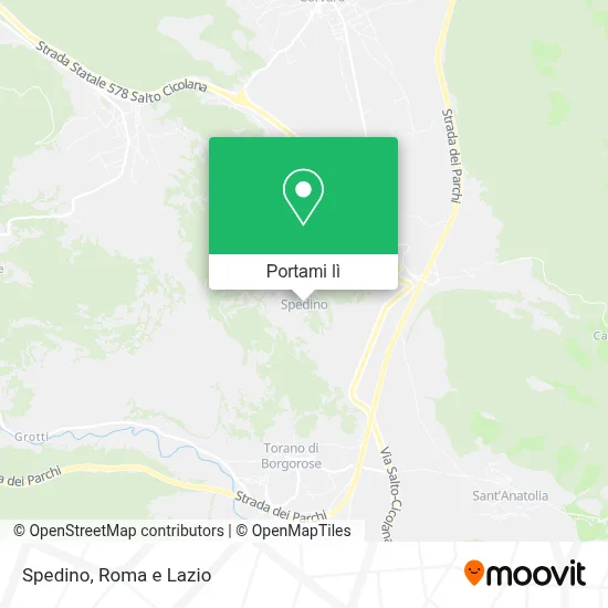 Mappa Spedino