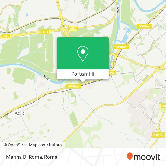 Mappa Marina Di Roma