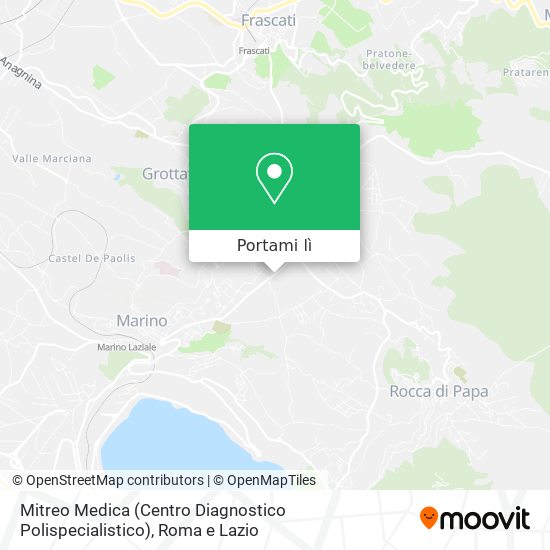 Mappa Mitreo Medica (Centro Diagnostico Polispecialistico)