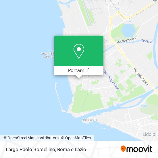 Mappa Largo Paolo Borsellino