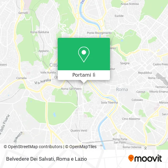 Mappa Belvedere Dei Salvati