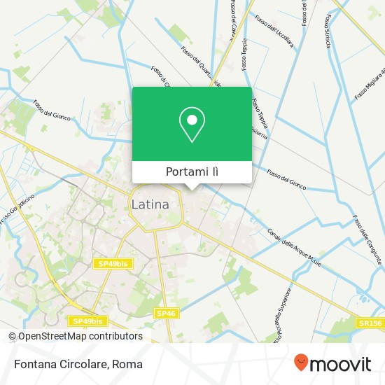 Mappa Fontana Circolare