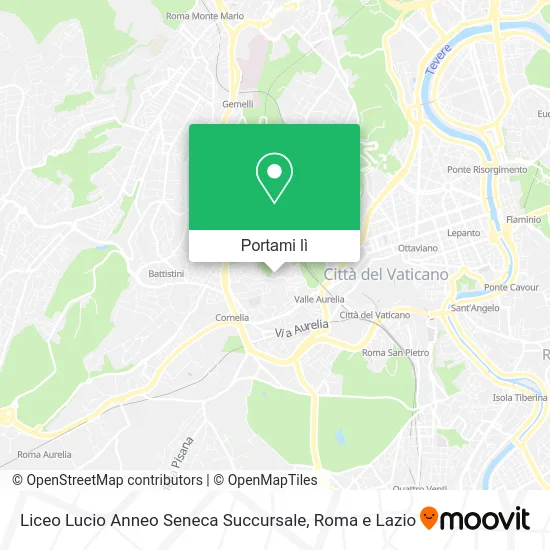 Mappa Liceo Lucio Anneo Seneca Succursale