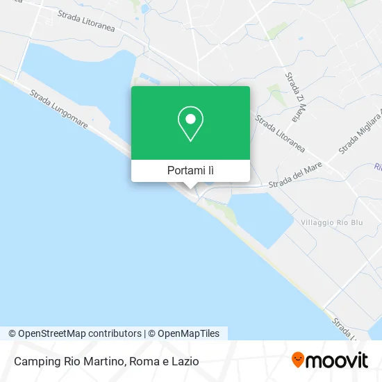 Mappa Camping Rio Martino