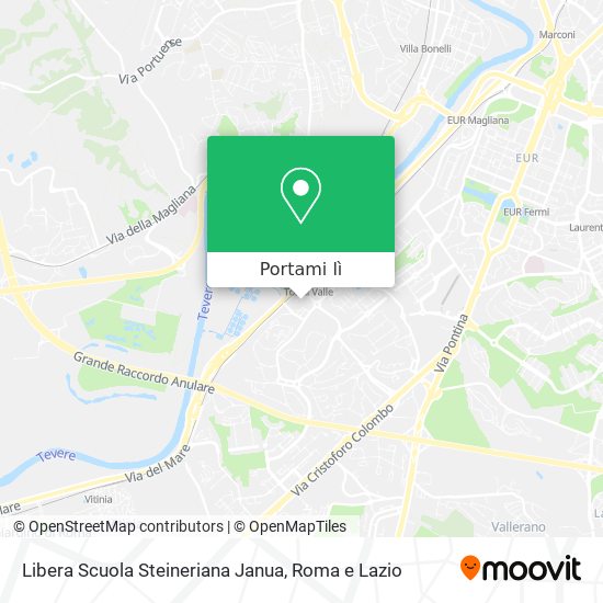 Mappa Libera Scuola Steineriana Janua