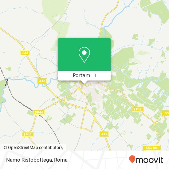 Mappa Namo Ristobottega