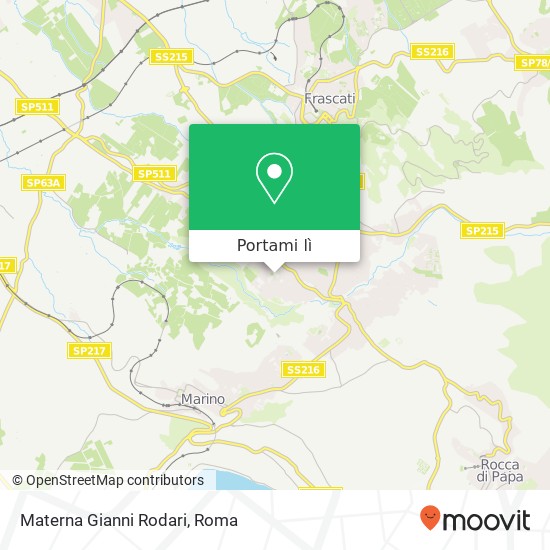 Mappa Materna Gianni Rodari