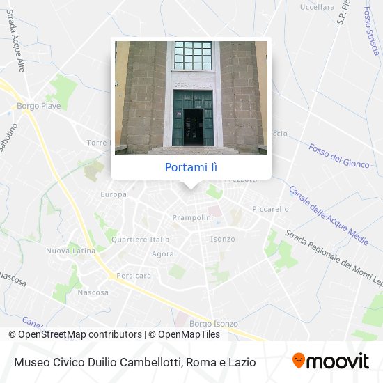 Mappa Museo Civico Duilio Cambellotti