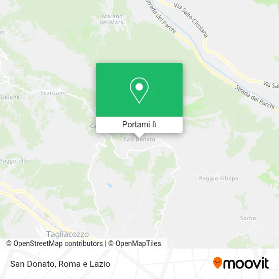 Mappa San Donato