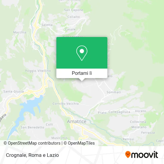 Mappa Crognale