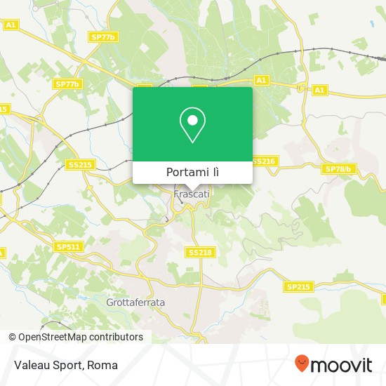 Mappa Valeau Sport