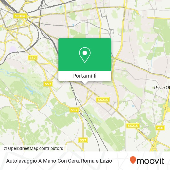 Mappa Autolavaggio A Mano Con Cera