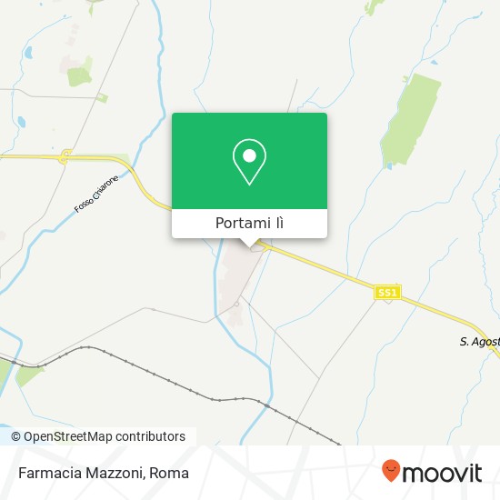 Mappa Farmacia Mazzoni