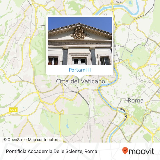 Mappa Pontificia Accademia Delle Scienze