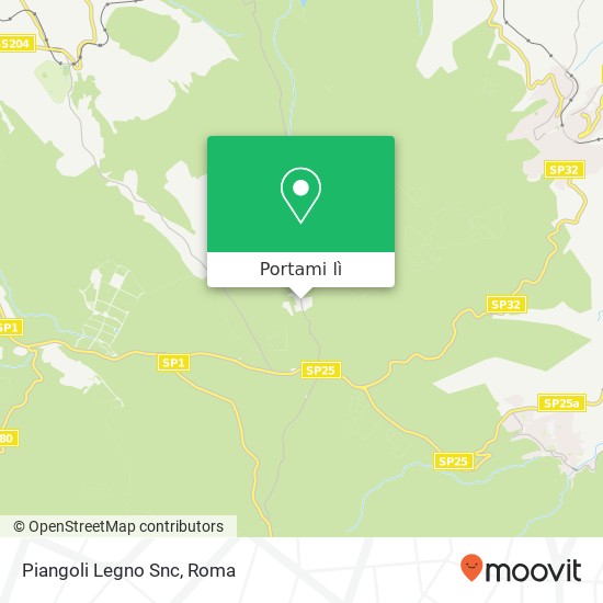 Mappa Piangoli Legno Snc