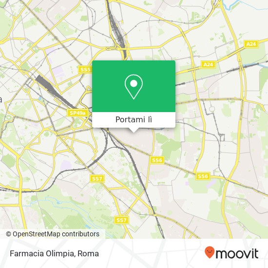 Mappa Farmacia Olimpia