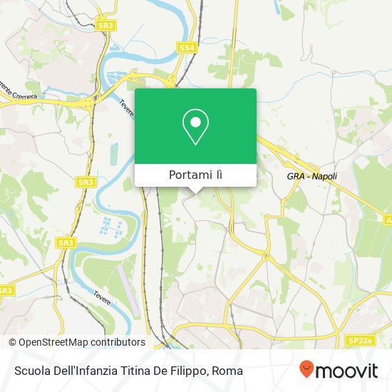 Mappa Scuola Dell'Infanzia Titina De Filippo