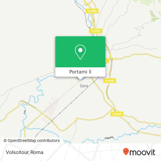 Mappa Volscitour