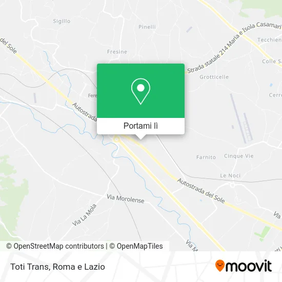 Mappa Toti Trans