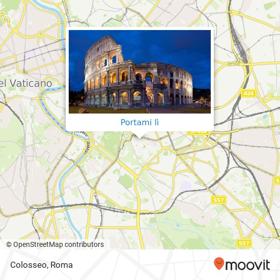 Mappa Colosseo