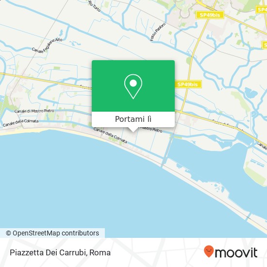 Mappa Piazzetta Dei Carrubi