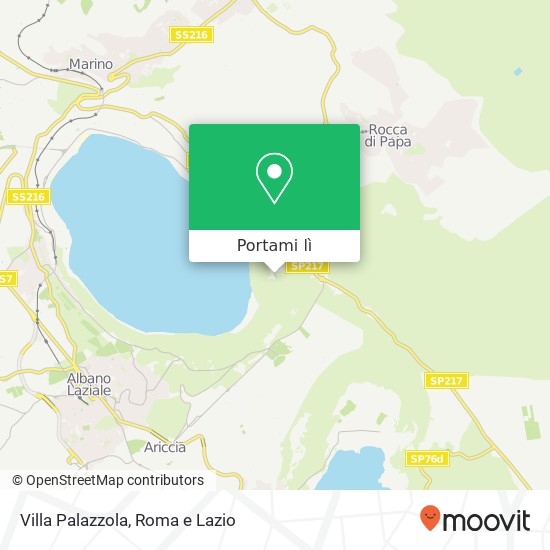 Mappa Villa Palazzola