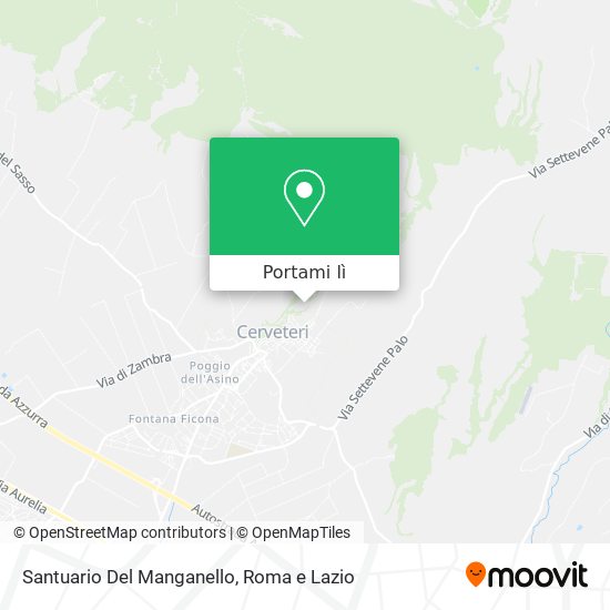 Mappa Santuario Del Manganello