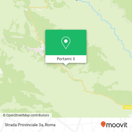 Mappa Strada Provinciale 3a