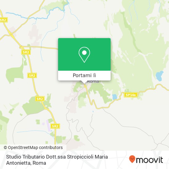 Mappa Studio Tributario Dott.ssa Stropiccioli Maria Antonietta