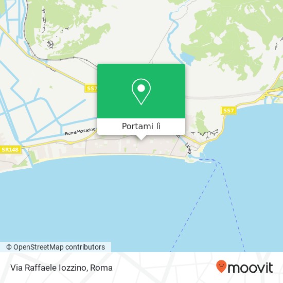 Mappa Via Raffaele Iozzino