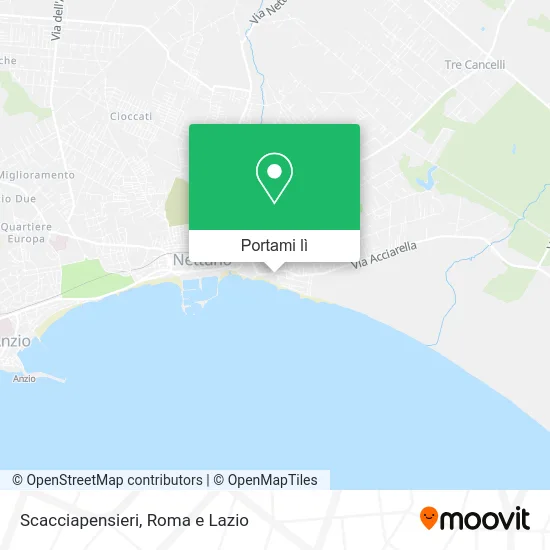 Mappa Scacciapensieri