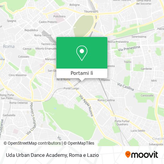 Mappa Uda Urban Dance Academy
