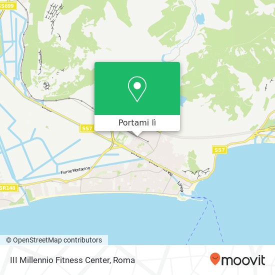 Mappa III Millennio Fitness Center