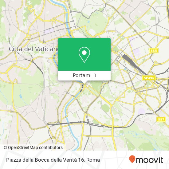 Mappa Piazza della Bocca della Verità 16