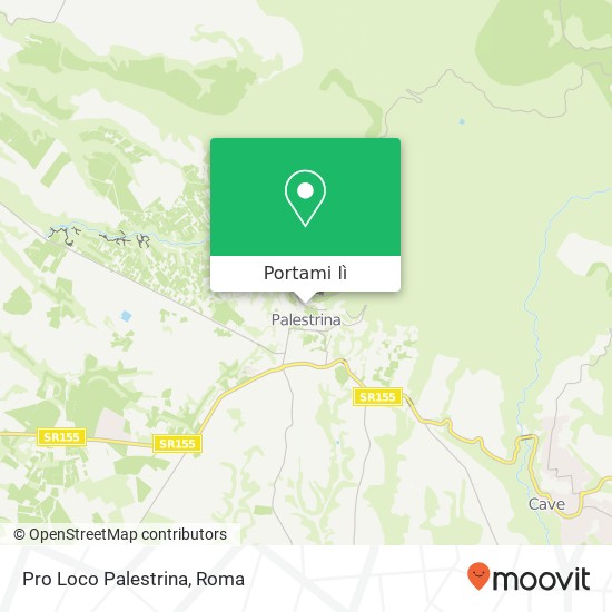 Mappa Pro Loco Palestrina