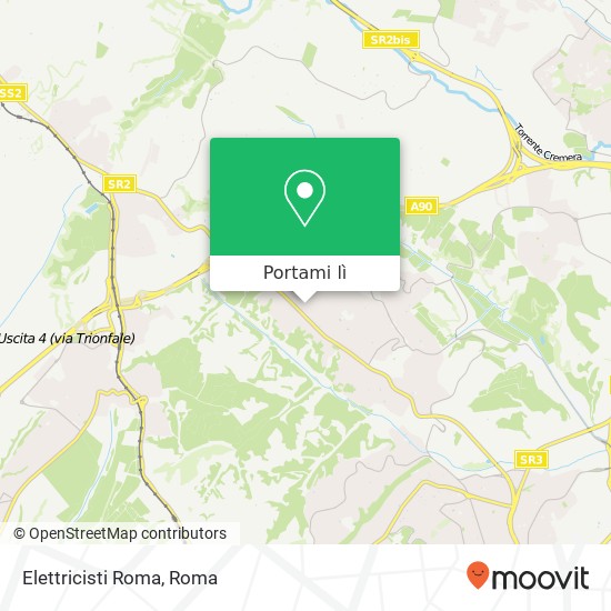 Mappa Elettricisti Roma