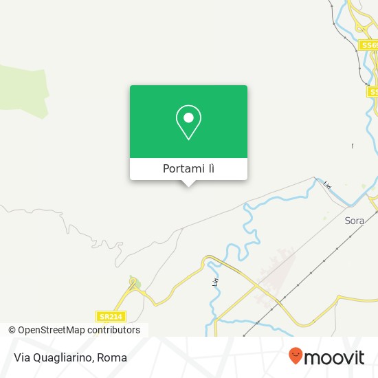 Mappa Via Quagliarino
