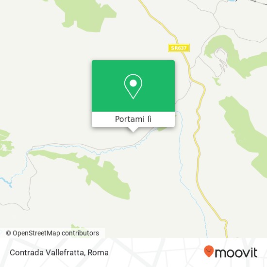 Mappa Contrada Vallefratta