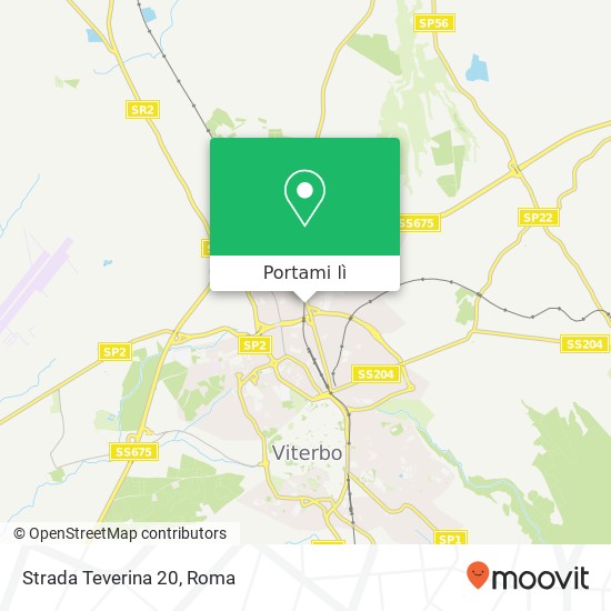 Mappa Strada Teverina 20