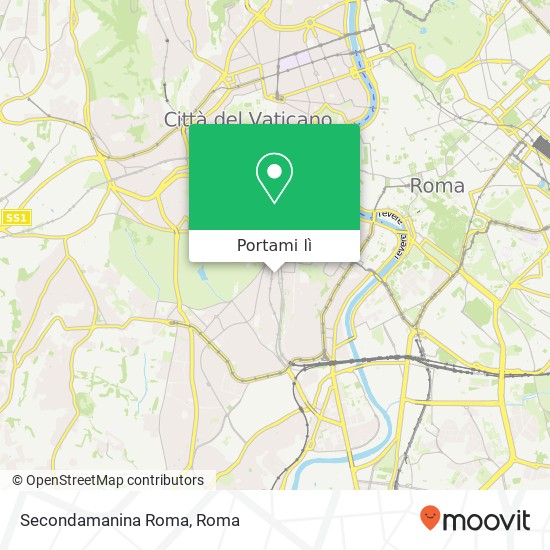 Mappa Secondamanina Roma