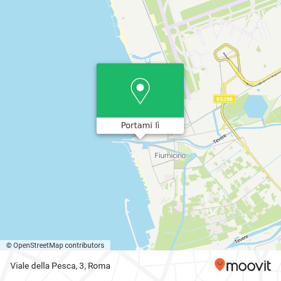 Mappa Viale della Pesca, 3