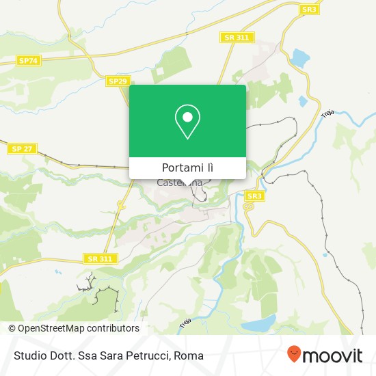 Mappa Studio Dott. Ssa Sara Petrucci