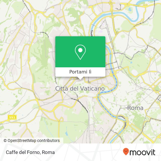 Mappa Caffe del Forno